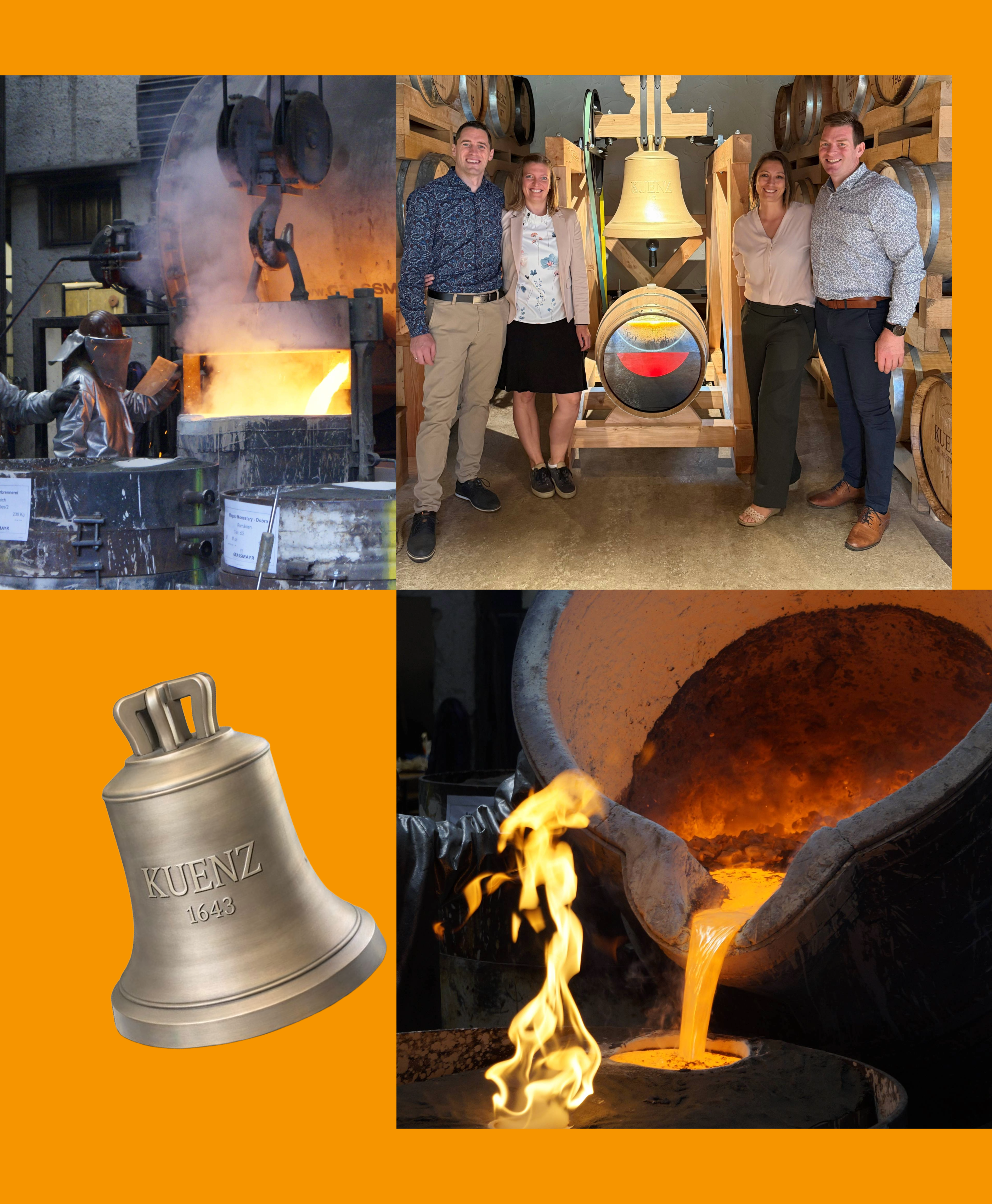 Whisky Glocke erklingt am Kuenzhof